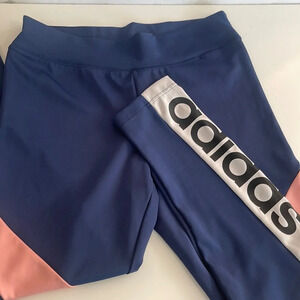 adidas Colorblock High Rise climalite leggings size L (b-1)